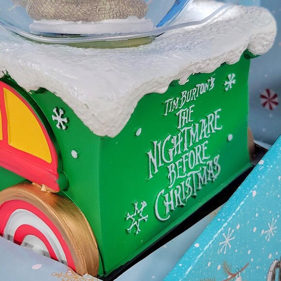 Disney's The Nightmare Before Christmas Jack & Zero Musical SnoMotion WaterGlobe - Picture 10 of 12